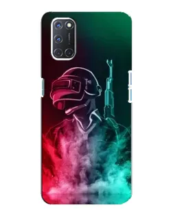 Чохол для OPPO A92 з картинкою «PUBG — вогняний воїн» Чохол для OPPO A92 з картинкою «PUBG — вогняний воїн»
