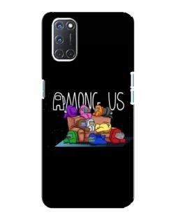 Чохол для OPPO A92 з картинкою «Логотип Among Us»