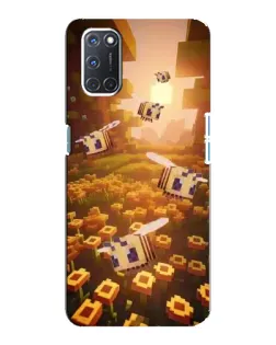 Чохол для OPPO A92 з картинкою «Поле соняшників»