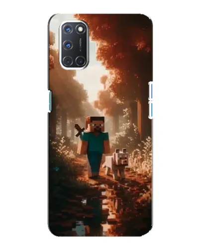 Чохол для OPPO A92 з картинкою «Стів у лісі»