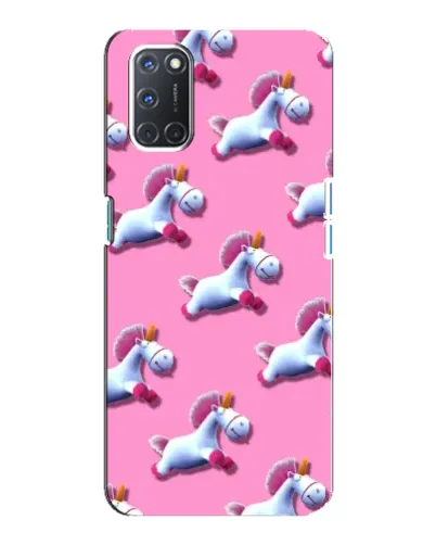Чохол для OPPO A92 з картинкою «Єдинороги на рожевому» Чохол для OPPO A92 з картинкою «Єдинороги на рожевому»
