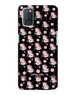 Чохол для OPPO A92 з картинкою «Magic Unicorn паттерн»