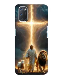 Чохол для OPPO A92 з картинкою «Лев Юди та Світло» Чохол для OPPO A92 з картинкою «Лев Юди та Світло»