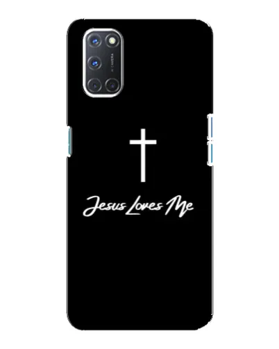 Чохол для OPPO A92 з картинкою «Ісус любить тебе»