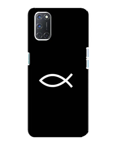 Чехол для OPPO A92 с картинкой «Символ рыбы Jesus» Чехол для OPPO A92 с картинкой «Символ рыбы Jesus»