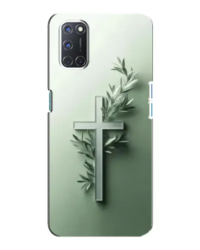 Чехол для OPPO A92 с картинкой «Оливковая ветвь» Чехол для OPPO A92 с картинкой «Оливковая ветвь»