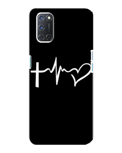 Чехол для OPPO A92 с картинкой «Пульс веры» Чехол для OPPO A92 с картинкой «Пульс веры»