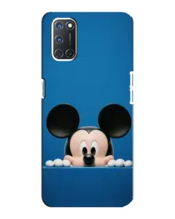 Чохол для OPPO A92 з картинкою «Міккі виглядає» Чохол для OPPO A92 з картинкою «Міккі виглядає»