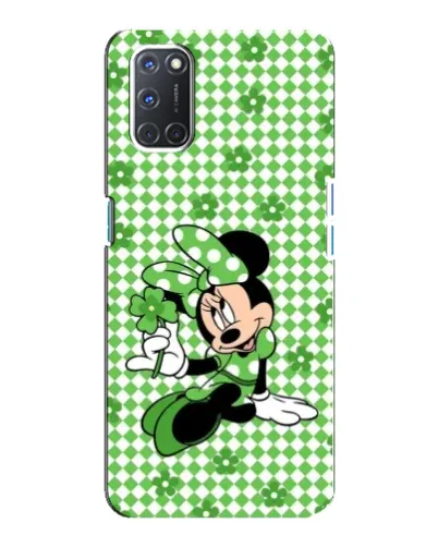 Чохол для OPPO A92 з картинкою «Mickey в клітинку»