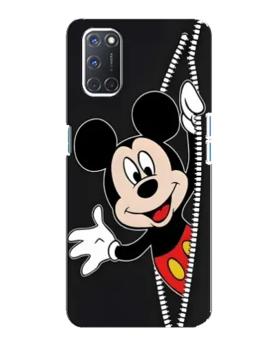 Чохол для OPPO A92 з картинкою «Міккі розсуває стіни»