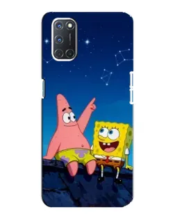Чохол для OPPO A92 з картинкою «Губка Боб та Патрік вночі» Чохол для OPPO A92 з картинкою «Губка Боб та Патрік вночі»