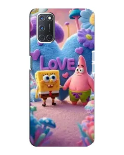 Чохол для OPPO A92 з картинкою «Губка Боб Патрік»