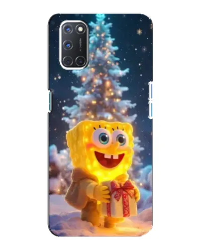 Чохол для OPPO A92 з картинкою «Різдвяний Спанч Боб» Чохол для OPPO A92 з картинкою «Різдвяний Спанч Боб»