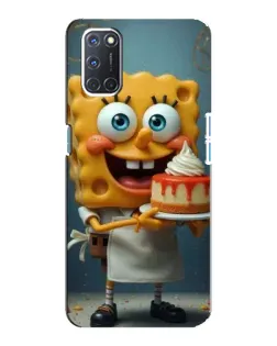 Чохол для OPPO A92 з картинкою «Кухар Спанч Боб»
