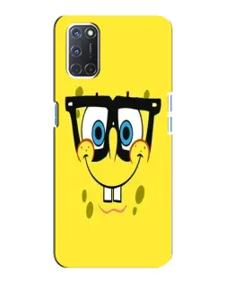Чехол для OPPO A92 с картинкой «Минималистичный Спанч Боб» Чехол для OPPO A92 с картинкой «Минималистичный Спанч Боб»