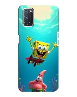 Чехол для OPPO A92 с картинкой «Спанч Боб под водой» Чехол для OPPO A92 с картинкой «Спанч Боб под водой»
