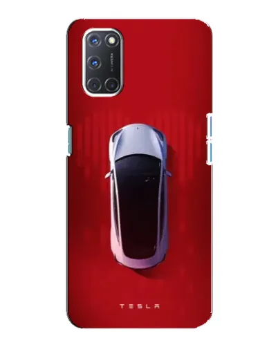 Чохол для OPPO A92 з картинкою «Tesla Top View» Чохол для OPPO A92 з картинкою «Tesla Top View»
