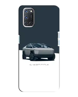 Чохол для OPPO A92 з картинкою «Сріблястий Cybertruck Tesla» Чохол для OPPO A92 з картинкою «Сріблястий Cybertruck Tesla»