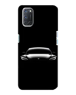 Чохол для OPPO A92 з картинкою «Фари Tesla Night» Чохол для OPPO A92 з картинкою «Фари Tesla Night»