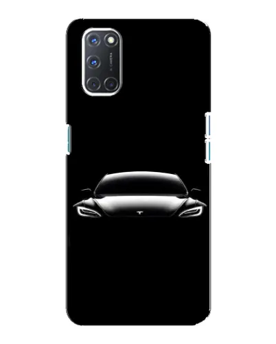 Чохол для OPPO A92 з картинкою «Фари Tesla Night» Чохол для OPPO A92 з картинкою «Фари Tesla Night»