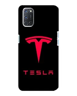 Чохол для OPPO A92 з картинкою «Tesla Red Logo» Чохол для OPPO A92 з картинкою «Tesla Red Logo»