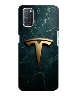 Чохол для OPPO A92 з картинкою «Мармурова Tesla Gold» Чохол для OPPO A92 з картинкою «Мармурова Tesla Gold»