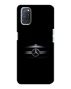 Чохол для OPPO A92 з картинкою «Mercedes — абстрактні лінії»