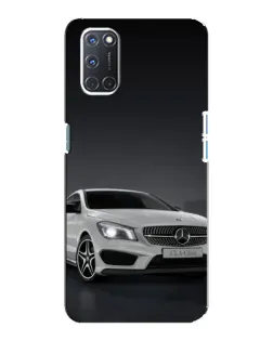 Чохол для OPPO A92 з картинкою «Mercedes AMG GT Silver»