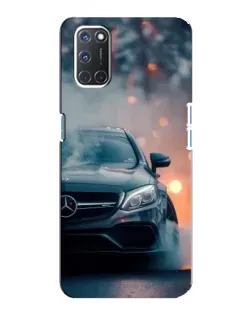 Чохол для OPPO A92 з картинкою «Mercedes — нічне місто»
