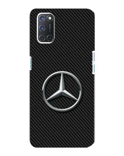 Чехол для OPPO A92 с картинкой «Карбоновый Mercedes стиль» Чехол для OPPO A92 с картинкой «Карбоновый Mercedes стиль»
