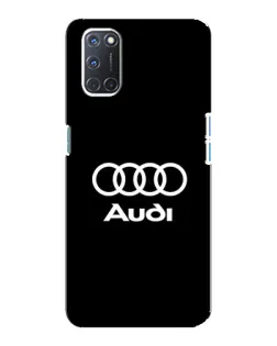 Чохол для OPPO A92 з картинкою «Класичне лого Audi»