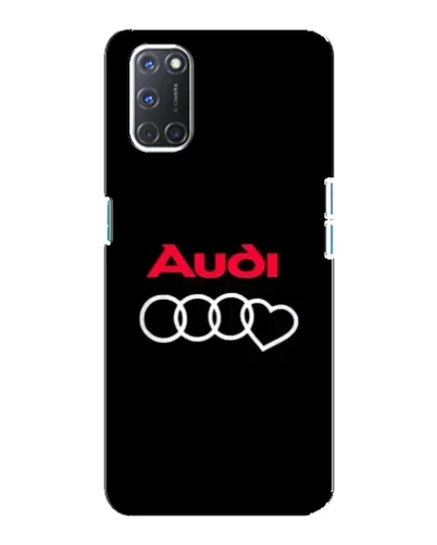 Чохол для OPPO A92 з картинкою «Логотип Audi Heart»