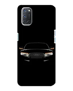 Чохол для OPPO A92 з картинкою «Audi — нічний контур»