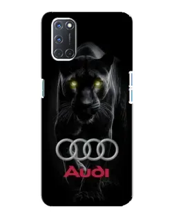 Чохол для OPPO A92 з картинкою «Пантера та Audi»