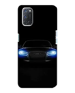 Чохол для OPPO A92 з картинкою «Audi в неоні»
