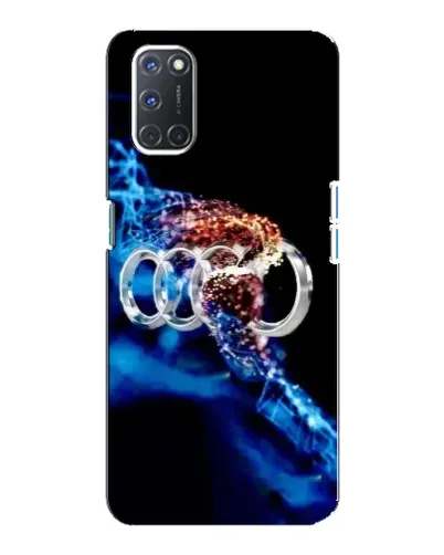 Чохол для OPPO A92 з картинкою «Енергія лого Audi»