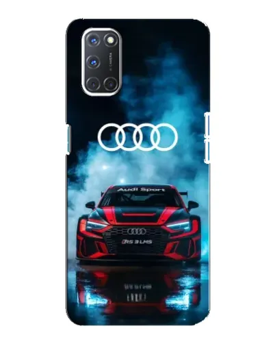 Чохол для OPPO A92 з картинкою «Audi Sport — неон»