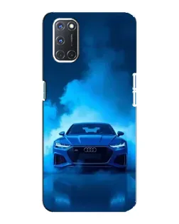 Чохол для OPPO A92 з картинкою «Audi — блакитна енергія»