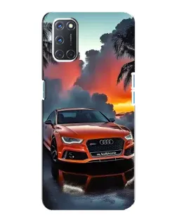 Чохол для OPPO A92 з картинкою «Audi — захід сонця»