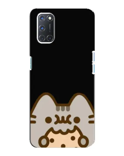 Чохол для OPPO A92 з картинкою «Пушин на чорному»