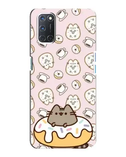 Чохол для OPPO A92 з картинкою «Пушин на пончику»