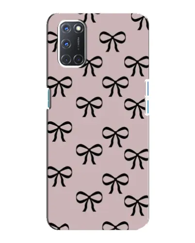 Чохол для OPPO A92 з картинкою «Чорні бантики» Чохол для OPPO A92 з картинкою «Чорні бантики»