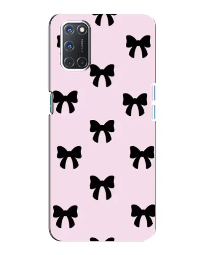 Чохол для OPPO A92 з картинкою «Чорні банти Coquette» Чохол для OPPO A92 з картинкою «Чорні банти Coquette»