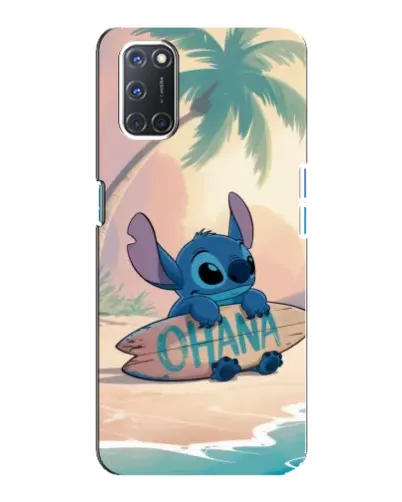 Чохол для OPPO A92 з картинкою «Стіч на серфі» Чохол для OPPO A92 з картинкою «Стіч на серфі»