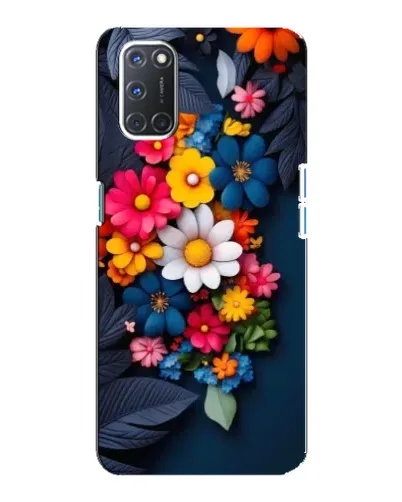 Чохол для OPPO A92 з картинкою «Квіткова феєрія»