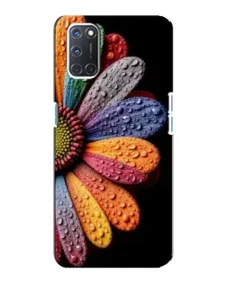 Чохол для OPPO A92 з картинкою «Райдужна квітка»