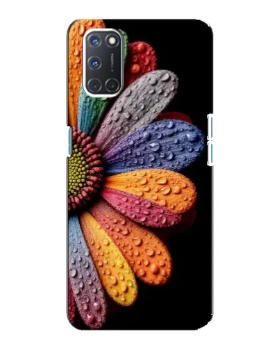 Чохол для OPPO A92 з картинкою «Райдужна квітка»