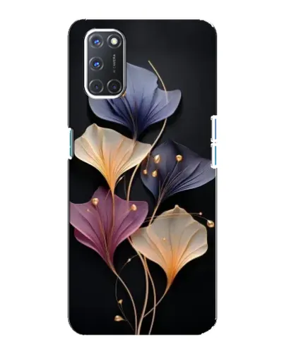 Чохол для OPPO A92 з картинкою «Лілові квіти грації»