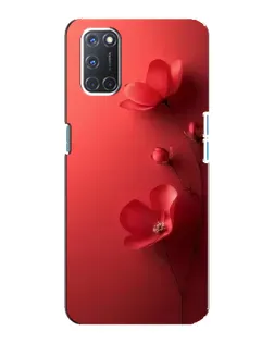 Чохол для OPPO A92 з картинкою «Макові суцвіття»