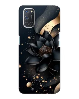 Чохол для OPPO A92 з картинкою «Чорний лотос»